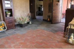 15x30 cm rectangular Terracotta