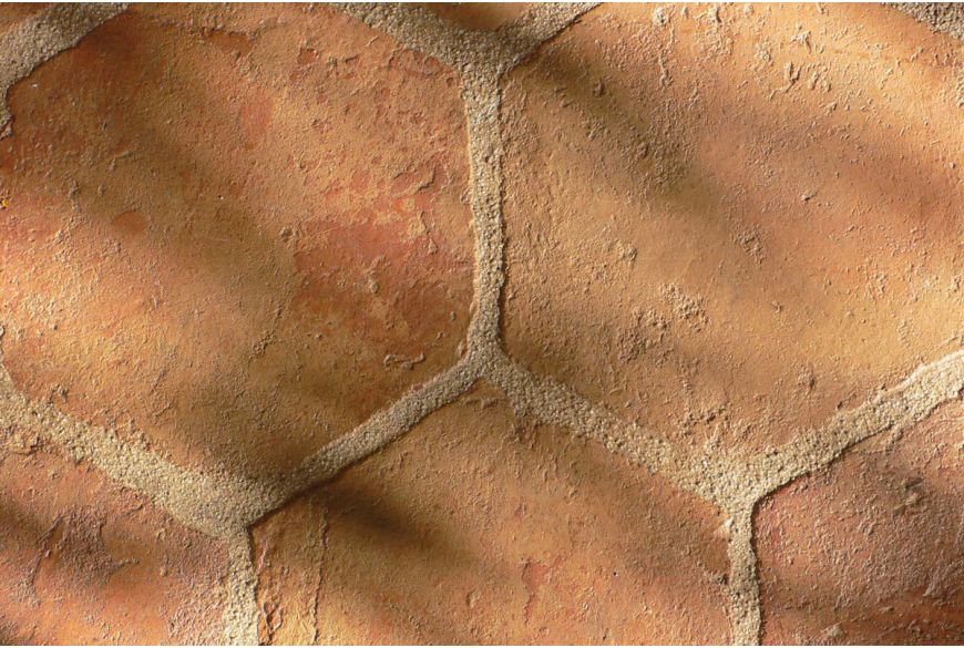 Antico Cotto esagonale 14 cm | B&B Rivestimenti Naturali